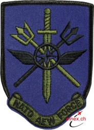 Bild von NATO Airborne Early Warning & Control Force Abzeichen Patch Blau